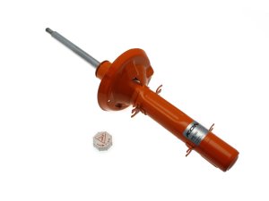 Volkswagen New Beetle Shock Absorber - Front - KONI - STR.T 8750 Series, non-adjustable, low pressure gas - Orange - `98-`11